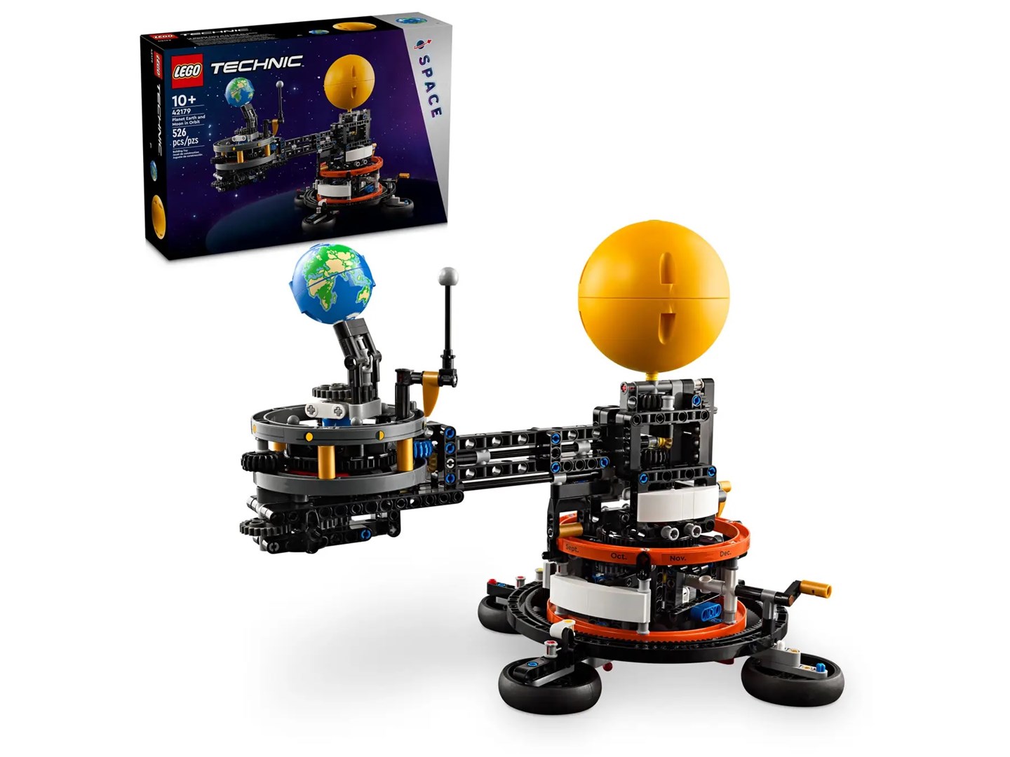 LEGO Technic Sonne Erde Mond Modell