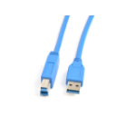 Prokord USB-0050 USB-kablar 0,5 m USB 3.2 Gen 1 (3.1 Gen 1) USB A USB B Blå