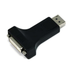 Monoprice 4827 cable gender changer DisplayPort DVI-D Black