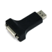 Monoprice 4827 cable gender changer DisplayPort DVI-D Black