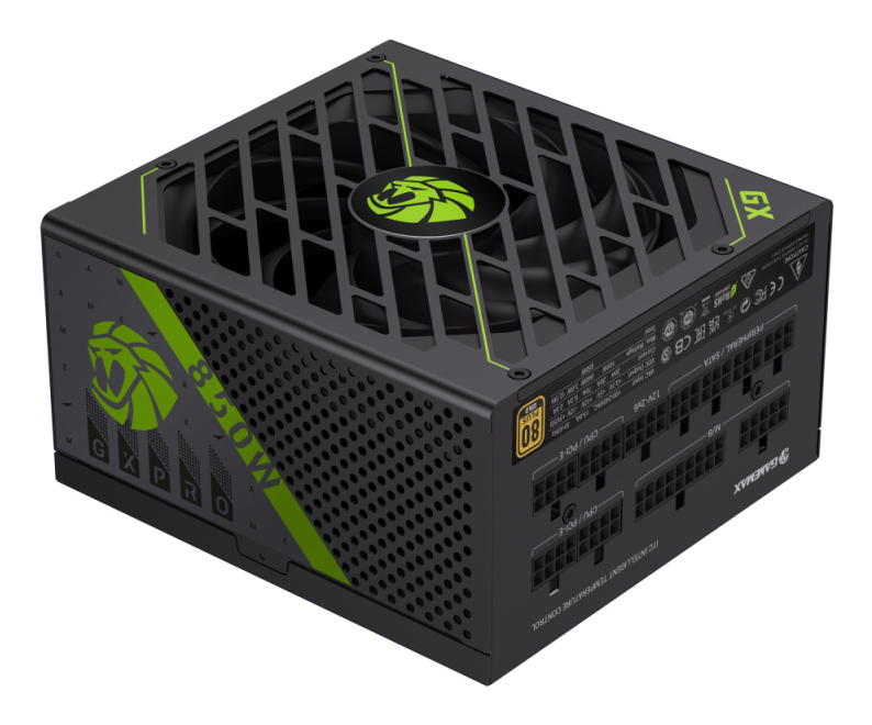 GameMax GX-850 PRO power supply unit 850 W 20+4 pin ATX ATX Black