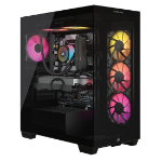 Corsair VENGEANCE a7500 AMD Ryzen™ 7 9800X3D 32 GB DDR5-SDRAM 1 TB SSD NVIDIA GeForce RTX 5070 Ti Windows 11 Midi Tower PC Black