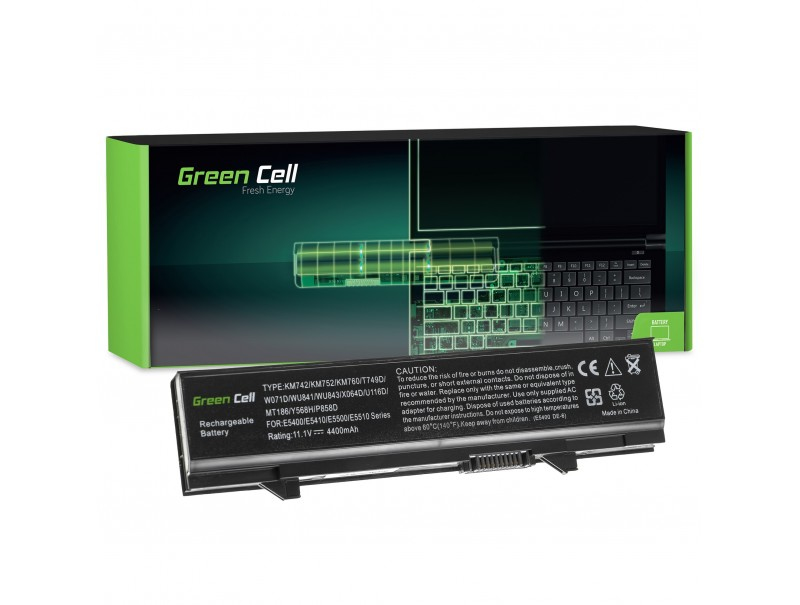 DE29 GREEN CELL EU Product - battery KM742 for Dell Latitude E5400 E5410 E5500 E5510