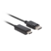 Lanberg CA-DPHD-11CC-0050-BK cable gender changer DisplayPort HDMI Black