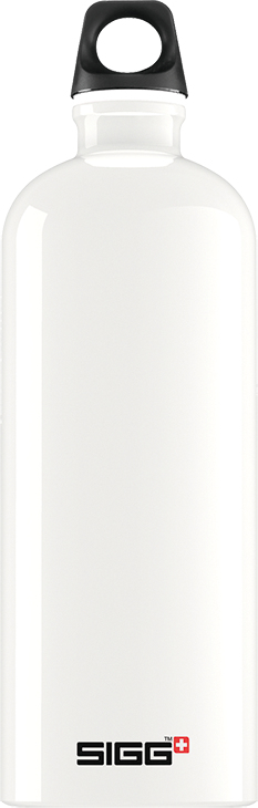 SIGG 1.0 L Traveller - 1000 ml - White - Screw lid - Plastic -...