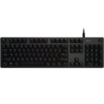 Logitech G 920-009372 keyboard Gaming USB QWERTY English Carbon