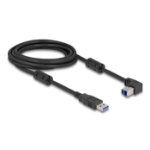 DeLOCK USB 5 Gbps Cable Type-A male to Type-B male 90° upwards angled 3 m