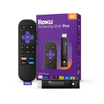 Roku Streaming Stick Plus HDMI 4K Ultra HD Black