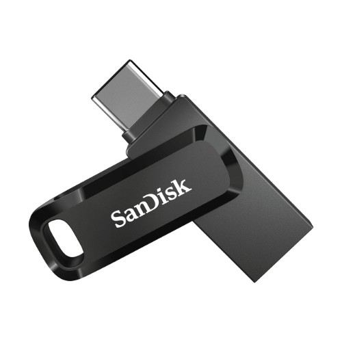 SanDisk Ultra Dual Drive Go USB flash drive 256 GB USB Type-A / USB Type-C 3.2 Gen 1 (3.1 Gen 1) Black