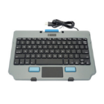 Getac 590GBL000611 mobile device keyboard Spanish USB Grey