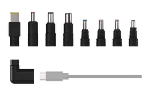 Image of Ansmann Adapter-Set 1700-0137 power plug adapter Black