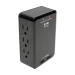 Tripp Lite TLP6SLUSBB surge protector Black 6 AC outlet(s) 110 - 125 V