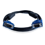 ADDER 2x VGA, 1.8m VGA cable VGA (D-Sub) Black, Blue