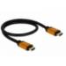 DeLOCK 85726 HDMI cable 0.5 m HDMI Type A (Standard) Black, Gold