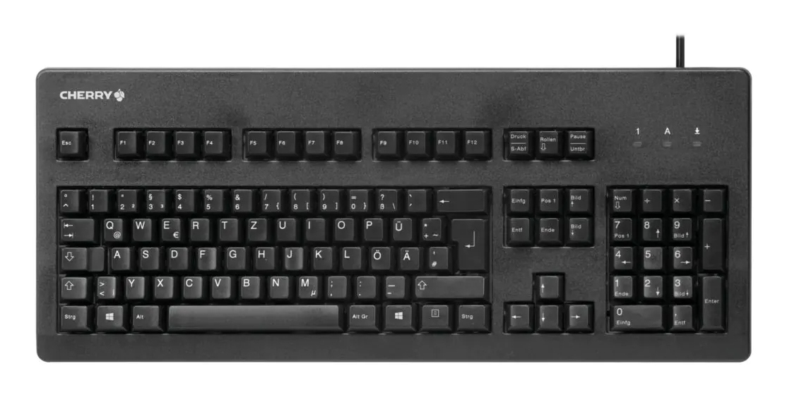 Cherry Black G80-3000 Keyboard Universal Usb Qwertz German