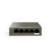 Tenda TEG1105P-4-63W network switch Unmanaged L2 Gigabit Ethernet (10/100/1000) Power over Ethernet (PoE) Black