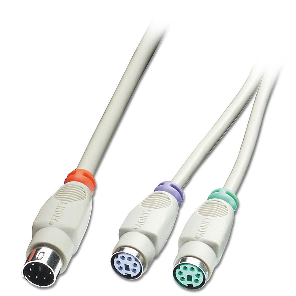 Image of Lindy PS/2 Y-Adaptor Cable 6pin.Mini