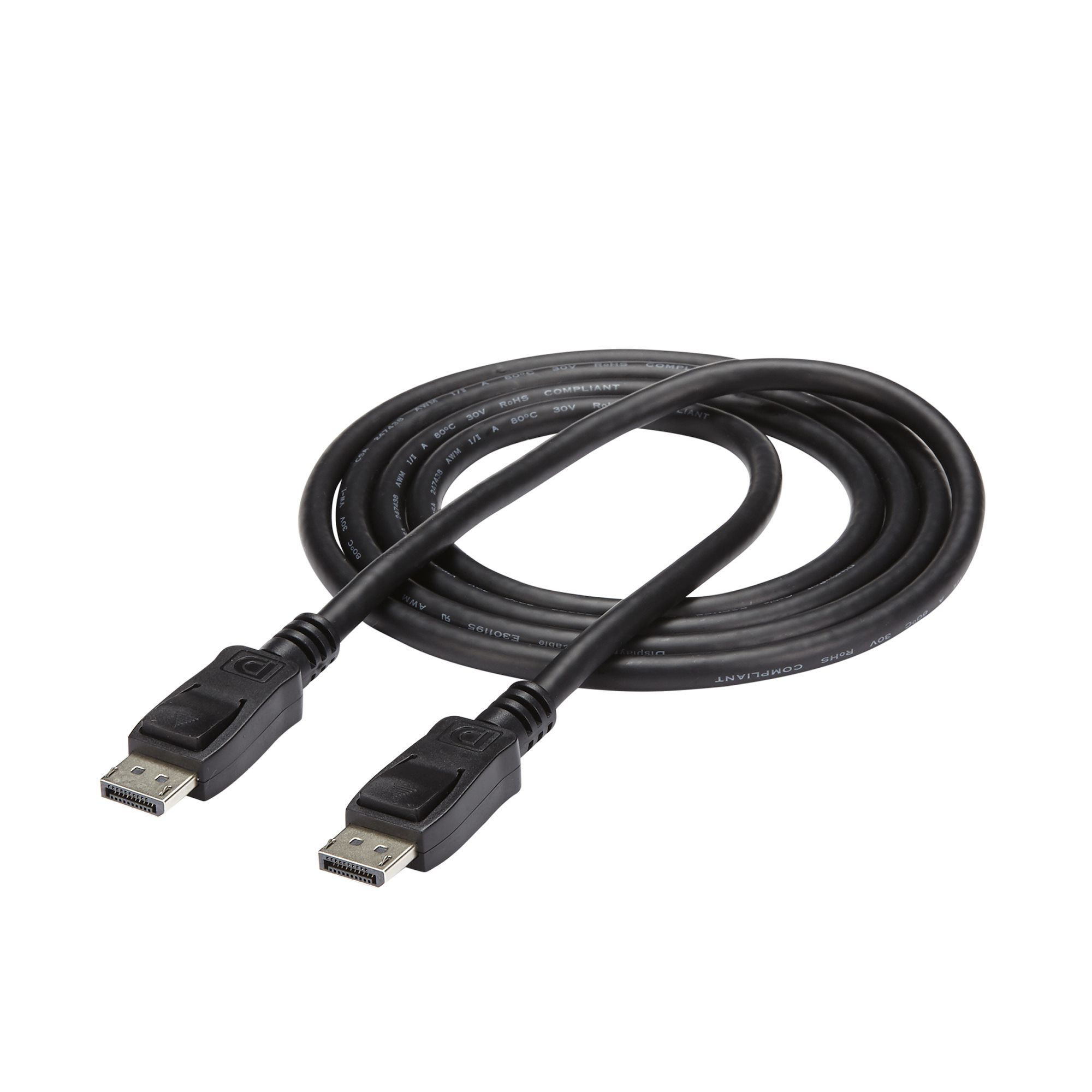 6ft (2m) DisplayPort 1.2 Cable 4K x 2K Ultra HD VESA