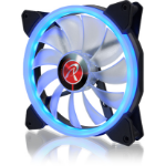 RAIJINTEK IRIS 14 RAINBOW RGB Computer case Fan 14 cm Black, Transparent 1 pc(s)