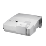NEC UM351Wi beamer/projector Projector met ultrakorte projectieafstand 3500 ANSI lumens 3LCD WXGA (1280x800) Wit