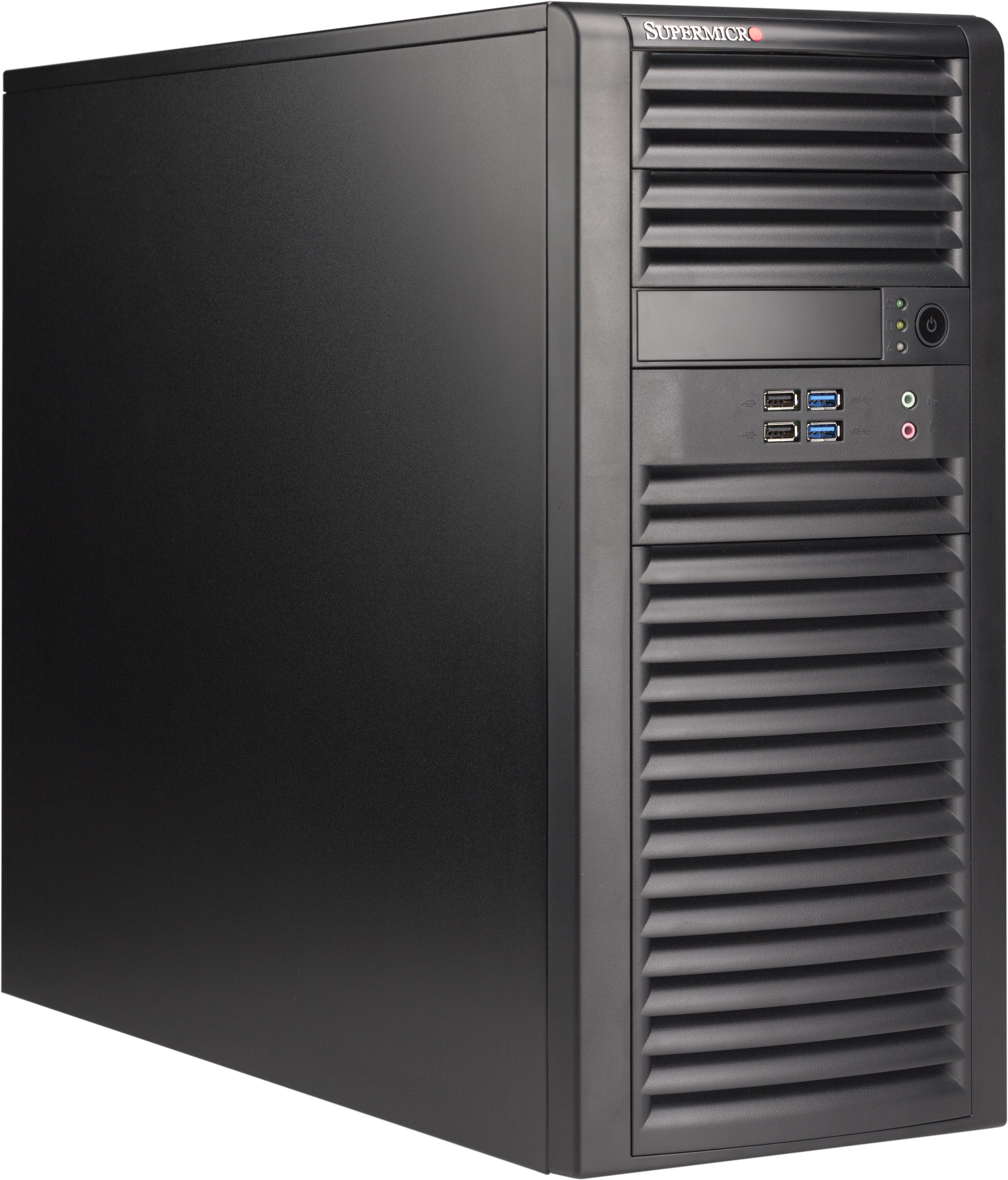 Image of Supermicro CSE-732D4-668B computer case Midi Tower Black 668 W