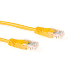 ACT Gele 1,5 meter U/UTP CAT6 patchkabel met RJ45 connectoren