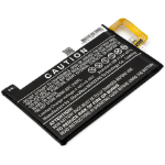 CoreParts MOBX-BAT-BRK100SL mobiele telefoon onderdeel Batterij/Accu Zwart