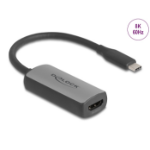 DeLOCK 64264 video cable adapter 0.17 m USB Type-C HDMI Black, Grey