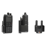 Brodit 710184 holder Passive holder Two-way radio Black