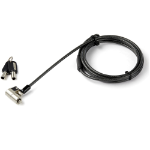 StarTech.com LTULOCKKEY cable lock Black, Stainless steel 78.7" (2 m)