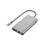 Deltaco USBC-HDMI18 laptop dock/port replicator Wired USB 3.2 Gen 2 (3.1 Gen 2) Type-C Black