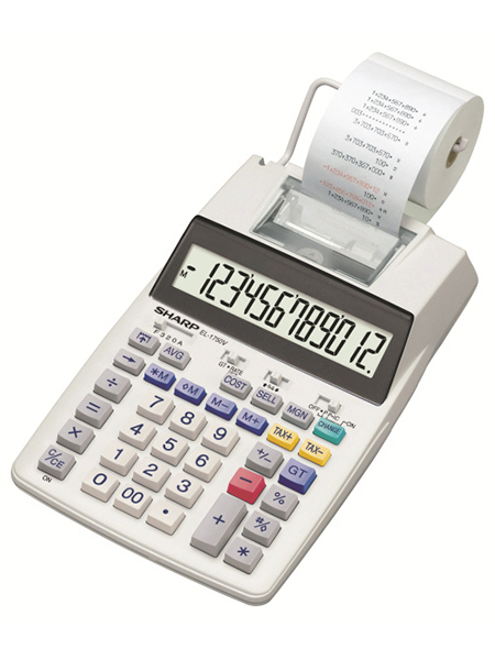 Image of Sharp EL-1750V calculator