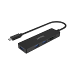 UNITEK H1108B notebook dock/port replicator USB 3.2 Gen 1 (3.1 Gen 1) Type-C Black