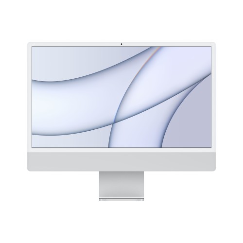 Apple iMac 24-inch with Retina 4.5K display: M1В chip with 8_core CPU and 7_core GPU, 256GB - Silver (2020)