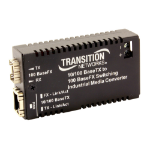 Transition Networks M/GE-ISW-SX-01 network media converter Multi-mode Black