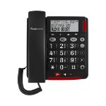 amplicomms Bigtel 48 Plus Analog telephone Caller ID Dark Grey