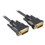 Sharkoon 5m DVI-D to DVI-D (18+1) DVI cable Black