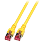 EFB Elektronik RJ45 Patchkabel S/FTP, Cat.6, LSZH, 0.15m, gelb networking cable Yellow Cat6 S/FTP (S-STP)