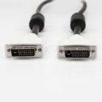 Rocstor Y10C220-B1 DVI cable 70.9" (1.8 m) DVI-D Black