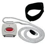 Alula Security - Panic Button RED with Neck Pendent & Wrist Strap