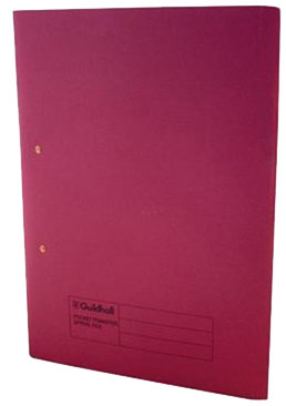 Image of Guildhall 349-REDZ folder Red 350 mm x 242 mm