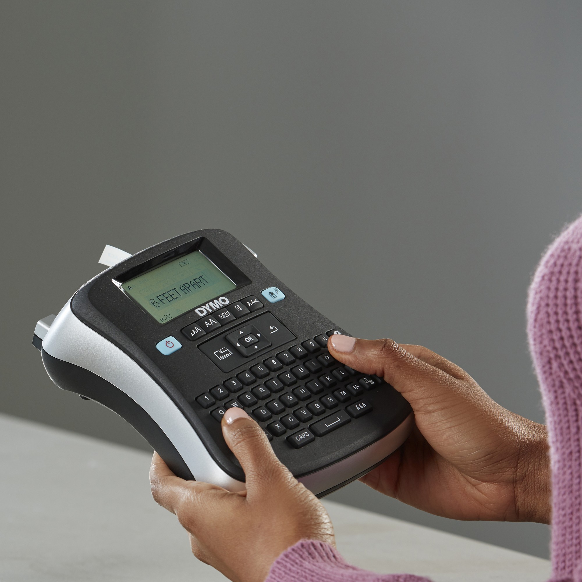 DYMO LabelManager 210D+ Label Maker | Desktop Label Printer | Portable Label Maker with QWERTY Keyboard | Large Display & One-Touch Smart Keys | For Home & Office