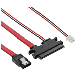 InLine SATA Cable for Banana PI with Data and Power Connector 0.35m