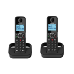 Alcatel F860 DUO EU DECT-telefoon Nummerherkenning Zwart