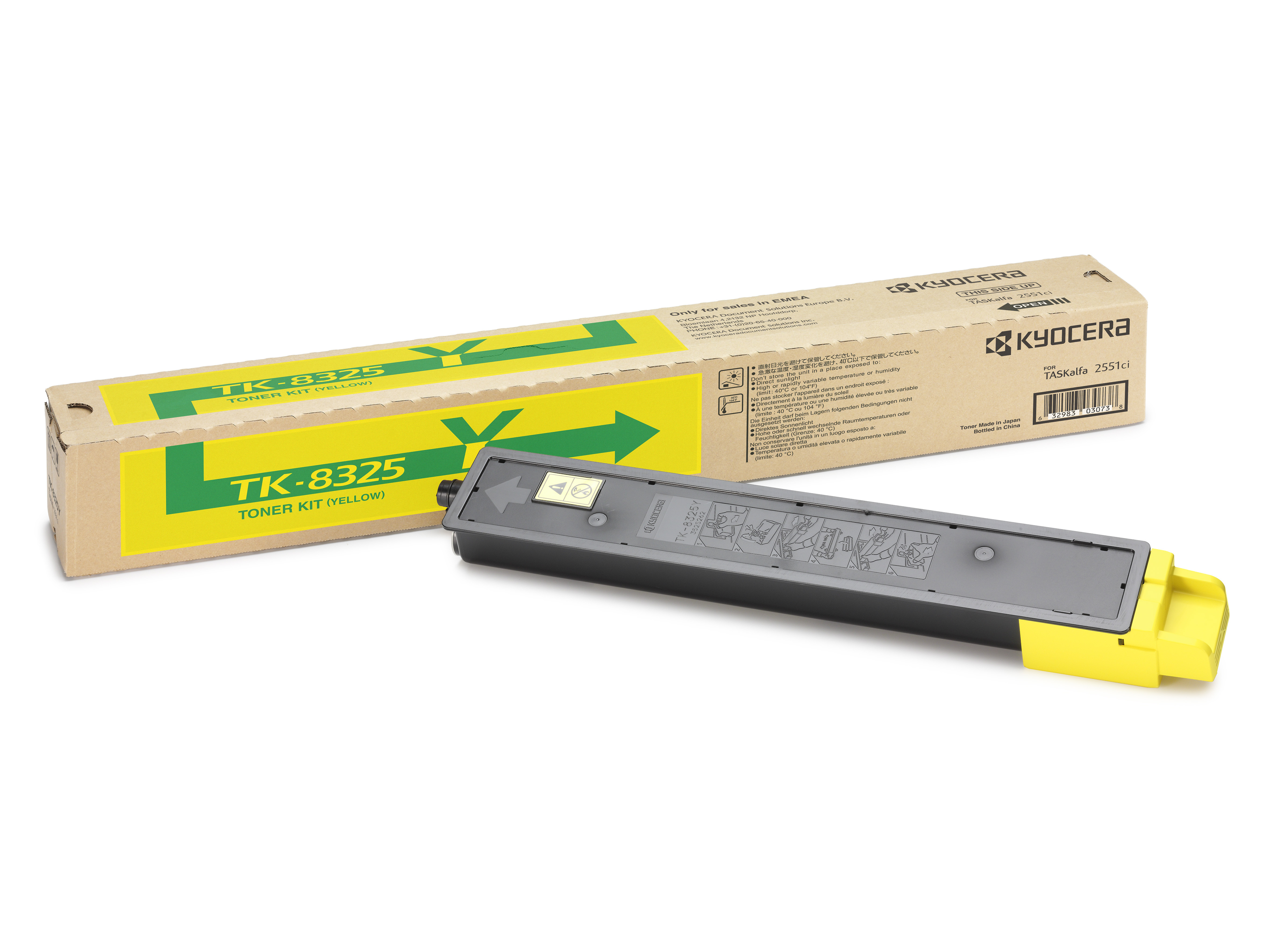 Image of Kyocera 1T02NPANL0/TK-8325Y Toner-kit yellow, 12K pages/5% for KM...