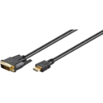 Microconnect HDM1924110 video cable adapter 10 m DVI-D HDMI Type A (Standard) Black
