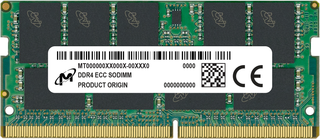 Image of Micron MTA18ASF4G72HZ-3G2R memory module 32 GB 1 x 32 GB DDR4 3200...
