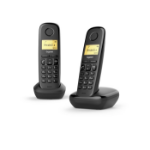 Gigaset A170 Duo DECT telephone Caller ID Red