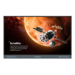 BenQ Board Pro RP6504 interactive whiteboard 165.1 cm (65") 3840 x 2160 pixels Touchscreen Black HDMI