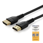 StarTech.com 3ft (1m) Premium Certified HDMI 2.0 Cable with Ethernet - Durable High Speed UHD 4K 60Hz HDR - Rugged M/M HDMI Cord with Aramid Fiber - TPE - Ultra HD Monitors, TVs & Displays  Chert Nigeria